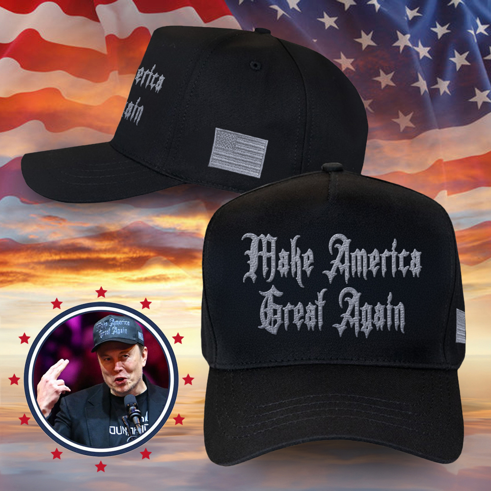 Dark MAGA Hat Elon Musk Black Make America Great Again Hat Never Surrender Trump 2024 Merch Dark MAGA Hat Elon Musk Black Make America Great Again Hat Never Surrender Trump 2024 Merch
