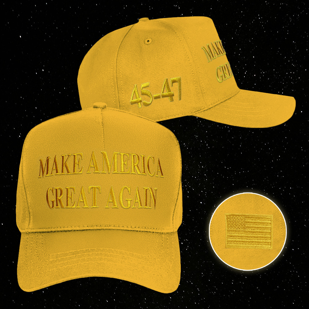 Elon Musk Gold MAGA Hat Trump Embroidered Golden Hat Donald Trump 2024 Cap Merch Headwear Elon Musk Gold MAGA Hat Trump Embroidered Golden Hat Donald Trump 2024 Cap Merch Headwear
