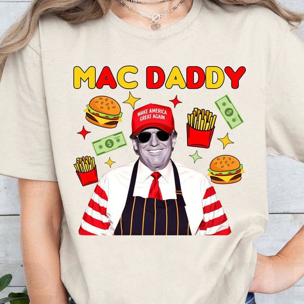 Magadonald Shirt Mac Daddy Trump 2024 T-Shirt Make America Great Again Merch Magadonald Shirt Mac Daddy Trump 2024 T-Shirt Make America Great Again Merch