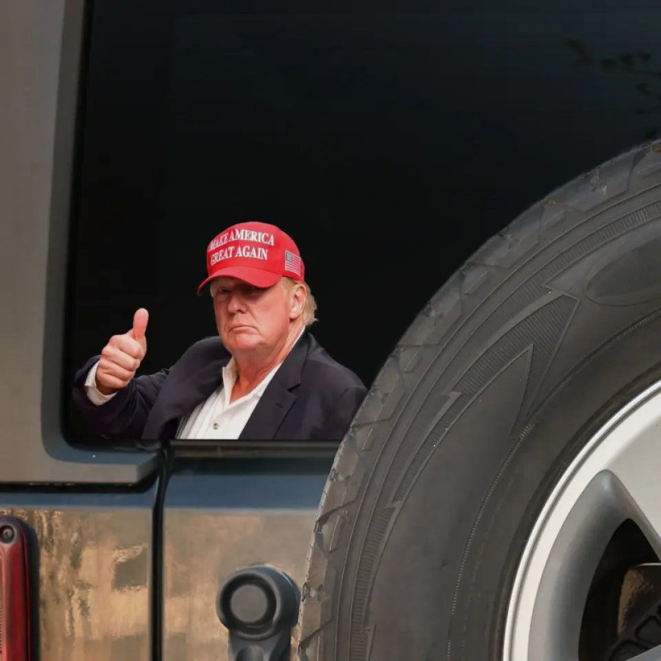 Make America Great Again Trump 2024 Car Sticker MAGA Merch Patriotic Decal For Trump Voters Make America Great Again Trump 2024 Car Sticker MAGA Merch Patriotic Decal For Trump Voters