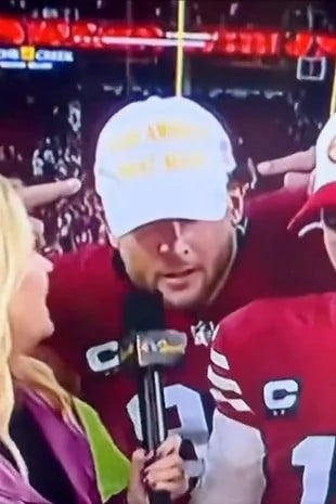 Nick Bosa MAGA Hat Embroidered Gold White MAGA Hat Donald Trump 2024 Merchandise Nick Bosa MAGA Hat Embroidered Gold White MAGA Hat Donald Trump 2024 Merchandise