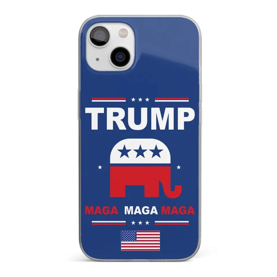 Trump 2024 MAGA MAGA MAGA Phone Case Donald Trump Campaign Merch Patriotic Gifts Trump 2024 MAGA MAGA MAGA Phone Case Donald Trump Campaign Merch Patriotic Gifts