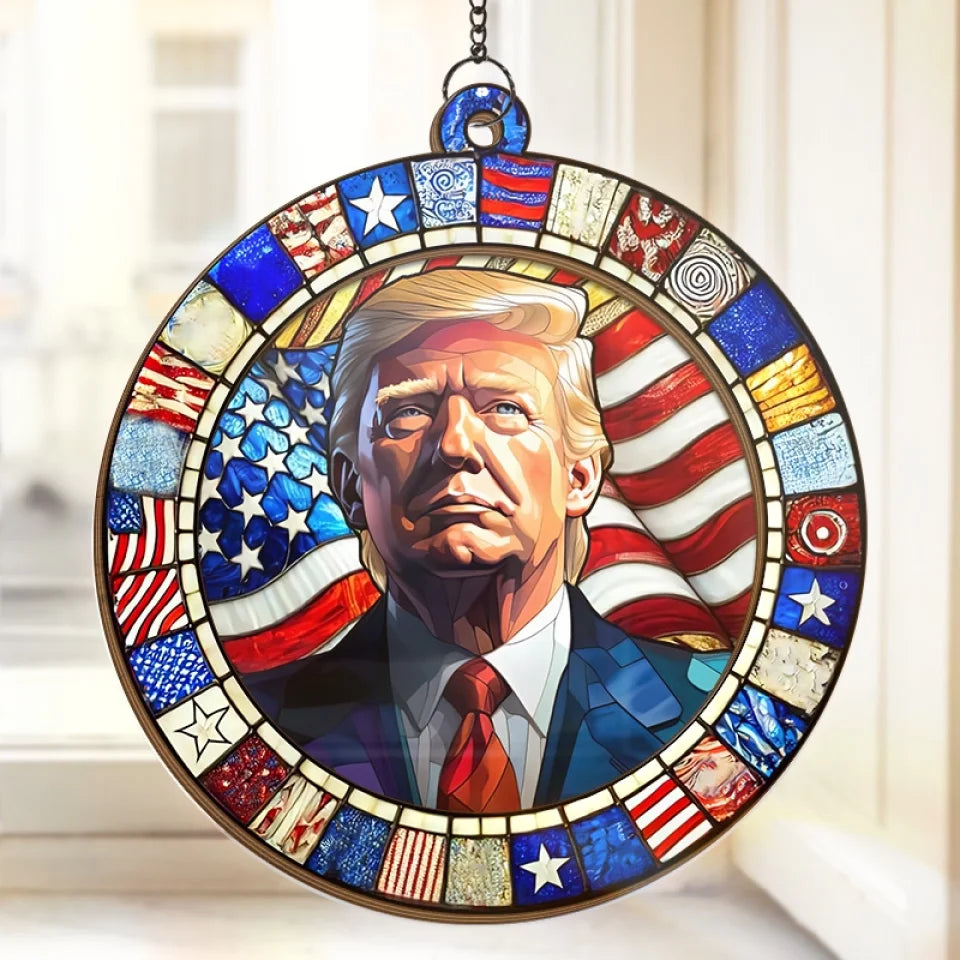 Trump 2024 Ornament Donald Trump Campaign Merch Christmas Tree Ornaments MAGA Gifts Trump 2024 Ornament Donald Trump Campaign Merch Christmas Tree Ornaments MAGA Gifts