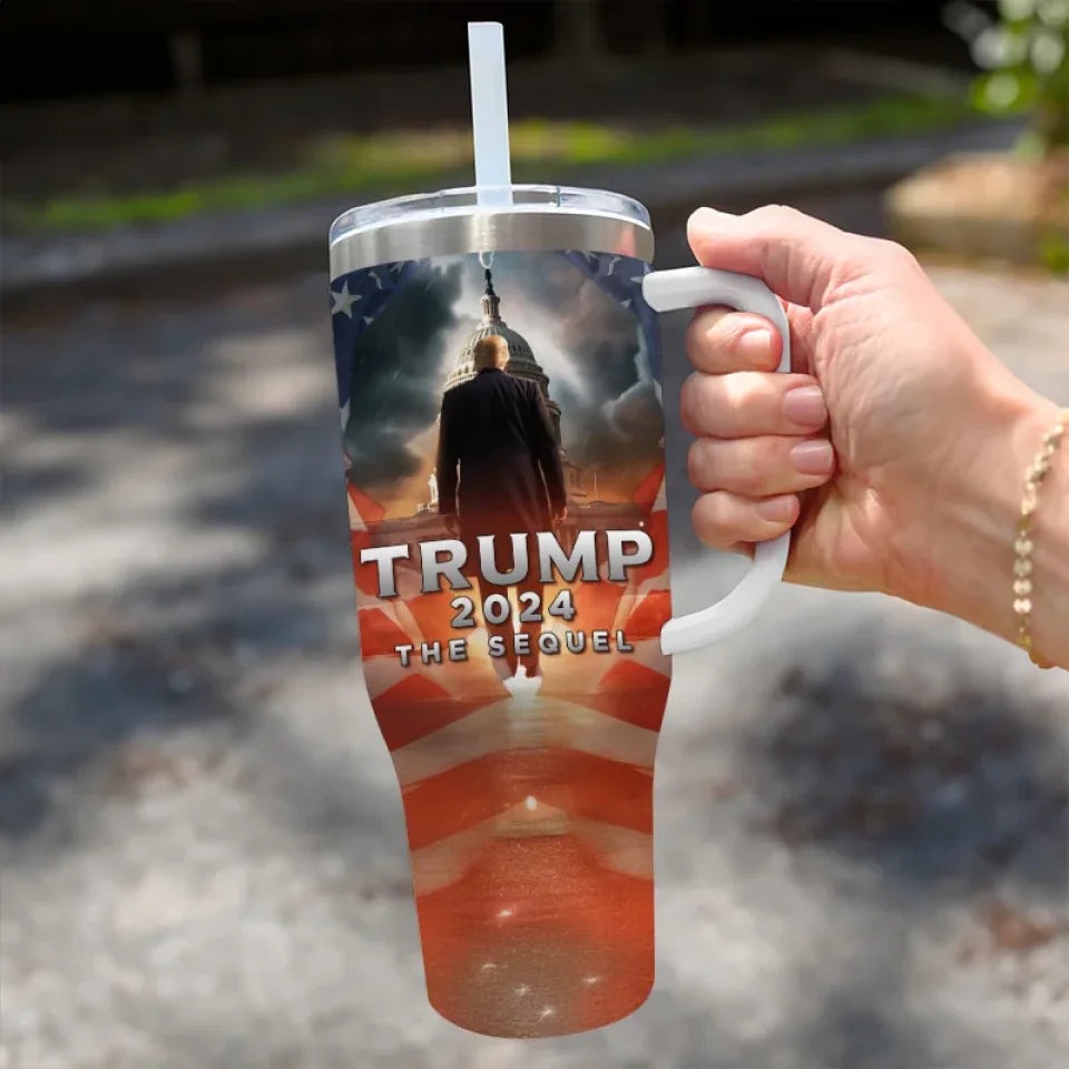 Trump 2024 The Sequel Tumbler President Donald Trump Tumbler Gifts For MAGA Supporters Trump 2024 The Sequel Tumbler President Donald Trump Tumbler Gifts For MAGA Supporters