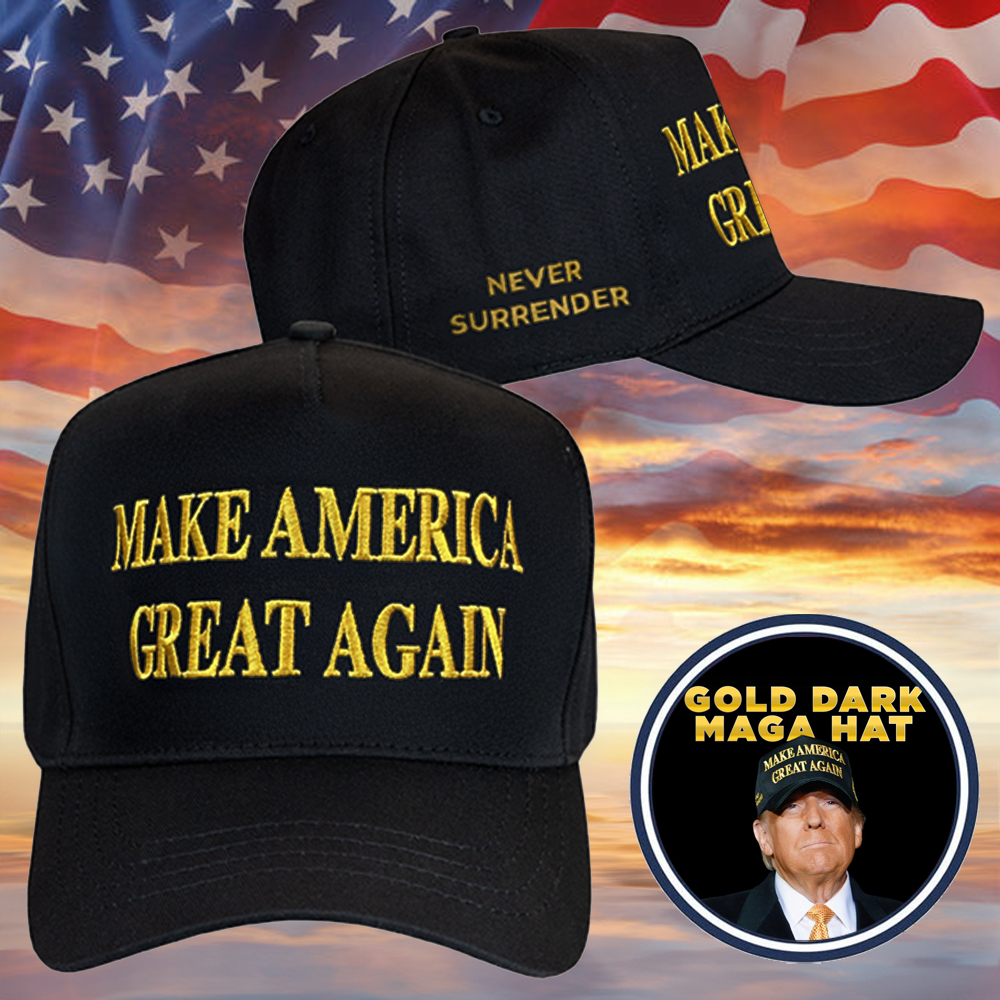 Trump Gold Dark MAGA Hat Elon Musk Make America Great Again Hat Donald Trump 2024 Merchandise Trump Gold Dark MAGA Hat Elon Musk Make America Great Again Hat Donald Trump 2024 Merchandise