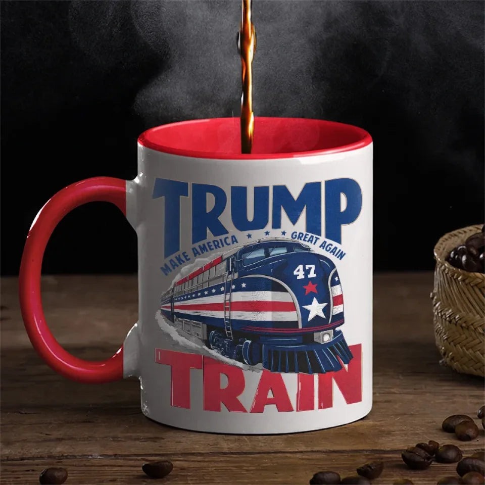 Trump Train Make America Great Again Mug I Stand With Trump Mug MAGA 2024 Trump Train Make America Great Again Mug I Stand With Trump Mug MAGA 2024