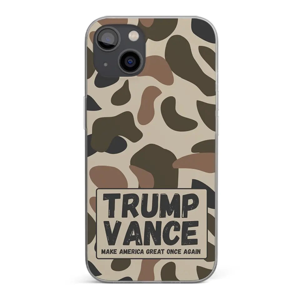 Trump Vance 2024 Camo Phone Case Make America Great Once Again Merch MAGA Gifts Trump Vance 2024 Camo Phone Case Make America Great Once Again Merch MAGA Gifts