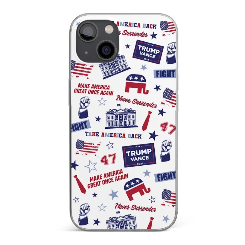 Trump Vance 2024 Make America Great Once Again Phone Case Pro Trump Merch MAGA Gifts Trump Vance 2024 Make America Great Once Again Phone Case Pro Trump Merch MAGA Gifts