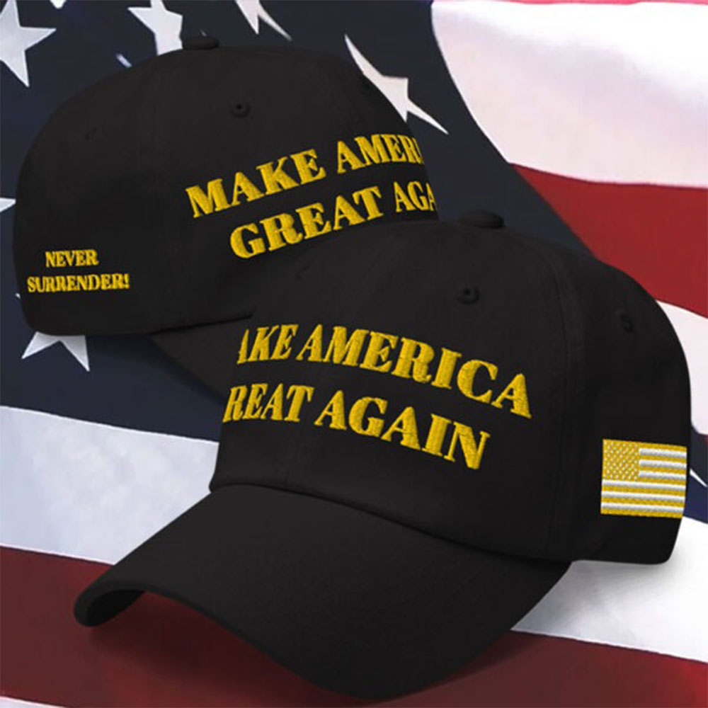 Black And Gold Trump Hat Gold Dark Maga Hat Vote For Trump Black And Gold Trump Hat Gold Dark Maga Hat Vote For Trump