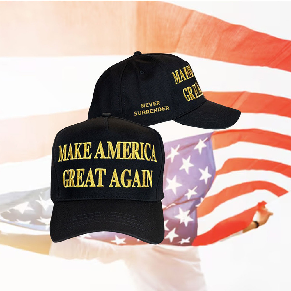 Black Gold Dark MAGA Hat Make America Great Again Black Dark Hat Official Merchandise Black Gold Dark MAGA Hat Make America Great Again Black Dark Hat Official Merchandise
