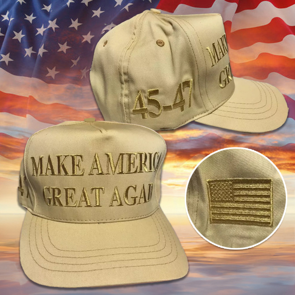 Dark Gothic Maga Hat Embroidered Gold Make America Great Again Cap MAGA Trump 47 Hat Dark Gothic Maga Hat Embroidered Gold Make America Great Again Cap MAGA Trump 47 Hat