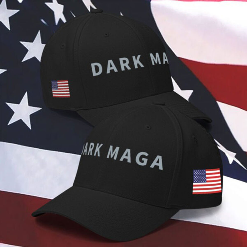 Dark Gothic Maga Hat I'm Dark MAGA Hat Dark Gothic Maga Hat I'm Dark MAGA Hat