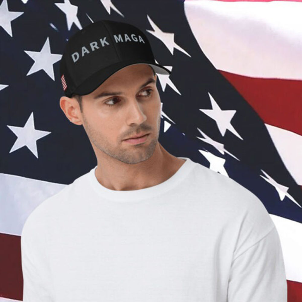 Dark Gothic Maga Hat I'm Dark MAGA Hat Dark Gothic Maga Hat I'm Dark MAGA Hat