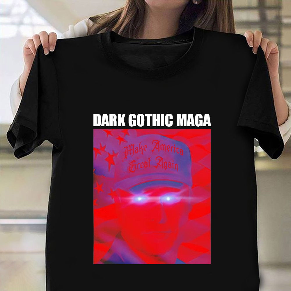 Dark Gothic Maga Shirt Musk Black MAGA T-Shirt Trump 2024 Make America Great Again Merch Dark Gothic Maga Shirt Musk Black MAGA T-Shirt Trump 2024 Make America Great Again Merch