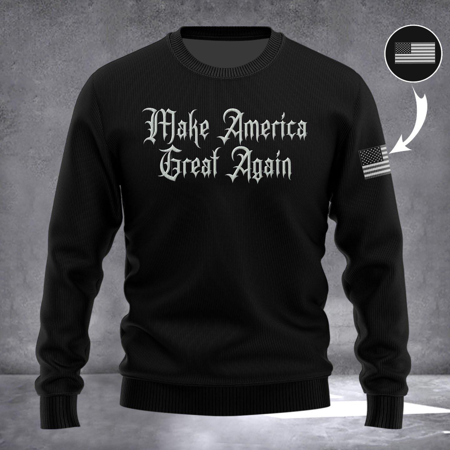 Dark Gothic Maga Sweatshirt Embroidery Elon Musk Dark Maga Sweatshrit Make America Great Again Merch Dark Gothic Maga Sweatshirt Embroidery Elon Musk Dark Maga Sweatshrit Make America Great Again Merch