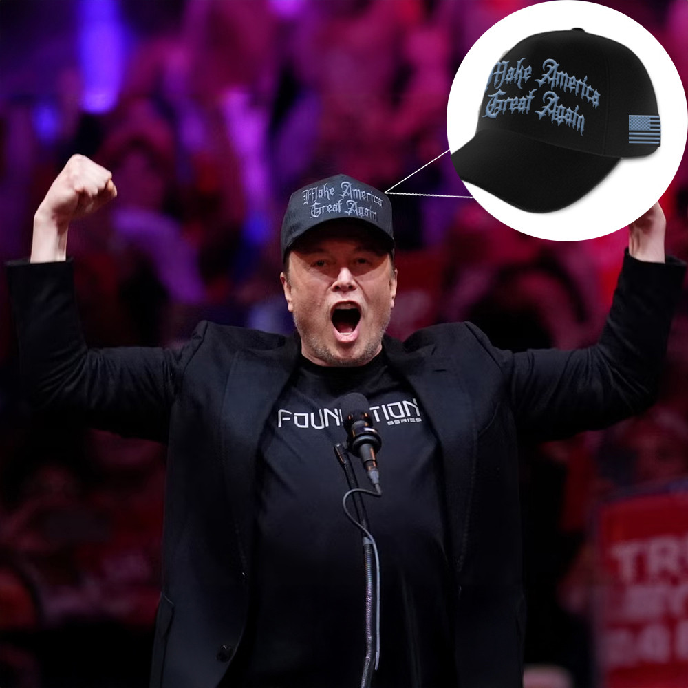 Elon Maga Hat Embroidered Black Make America Great Again Hat Trump 2024 Merchandise Elon Maga Hat Embroidered Black Make America Great Again Hat Trump 2024 Merchandise