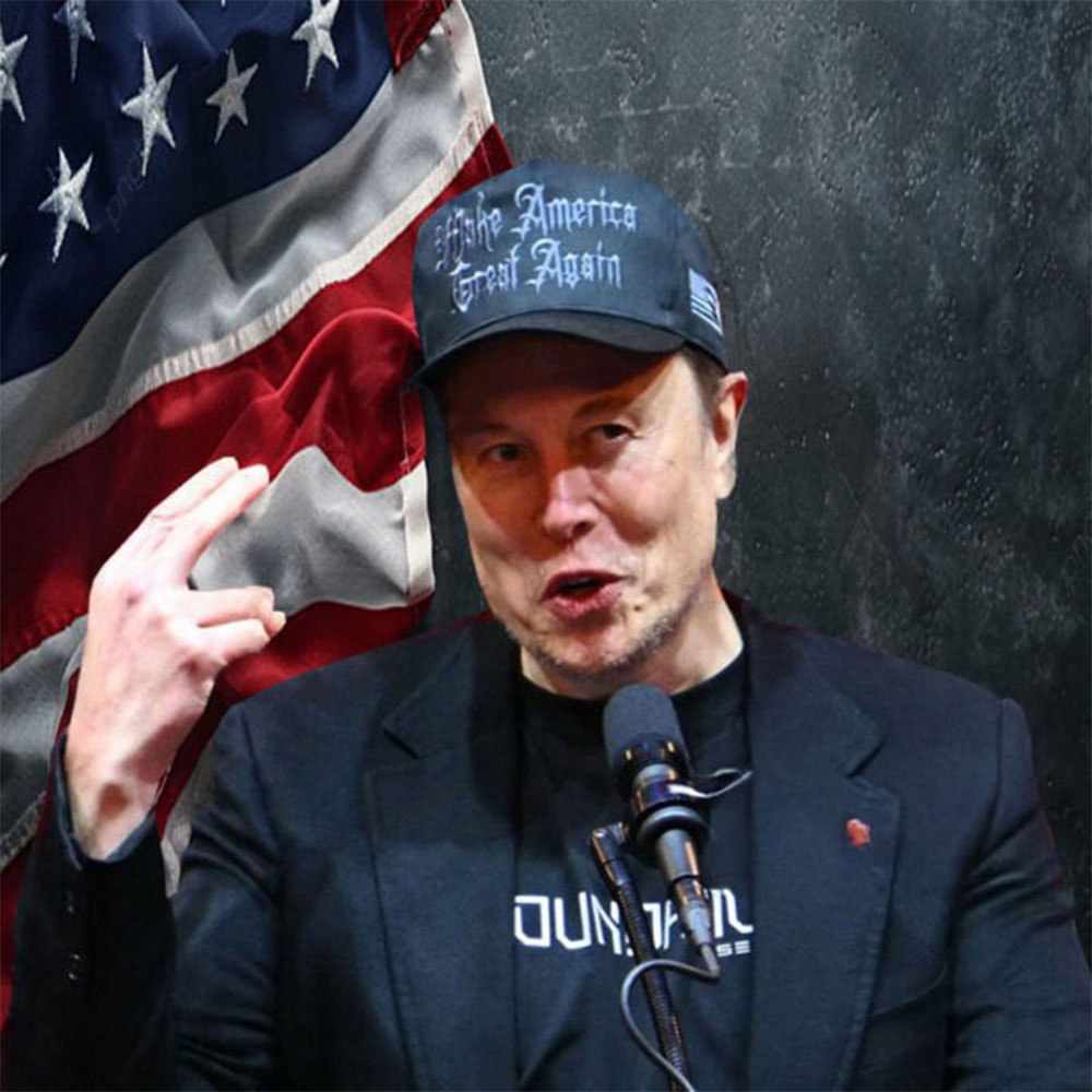I'm Dark Gothic MAGA Hat Elon Musk Black Maga Hat I'm Dark Gothic MAGA Hat Elon Musk Black Maga Hat