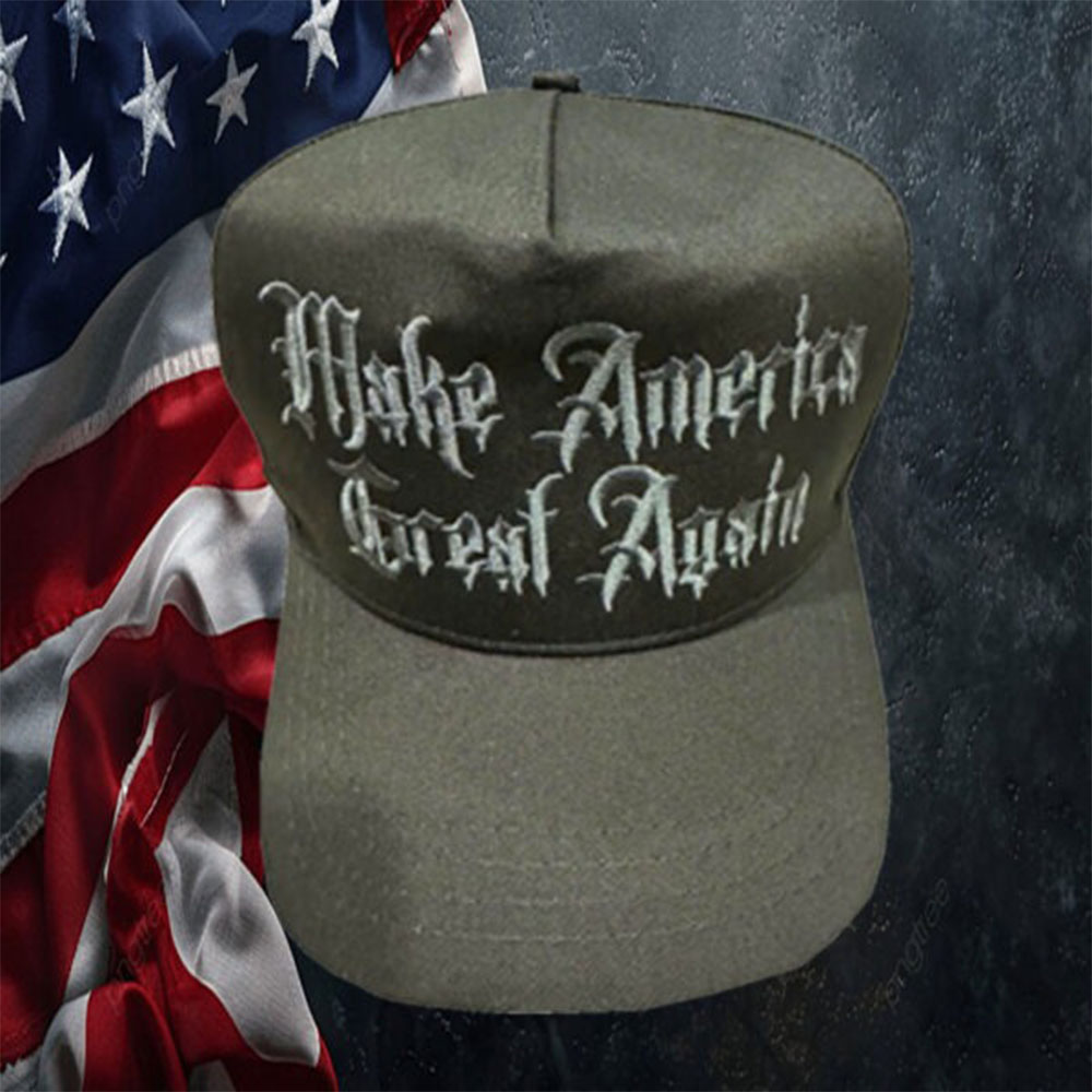 I'm Dark Gothic MAGA Hat Elon Musk Black Maga Hat I'm Dark Gothic MAGA Hat Elon Musk Black Maga Hat