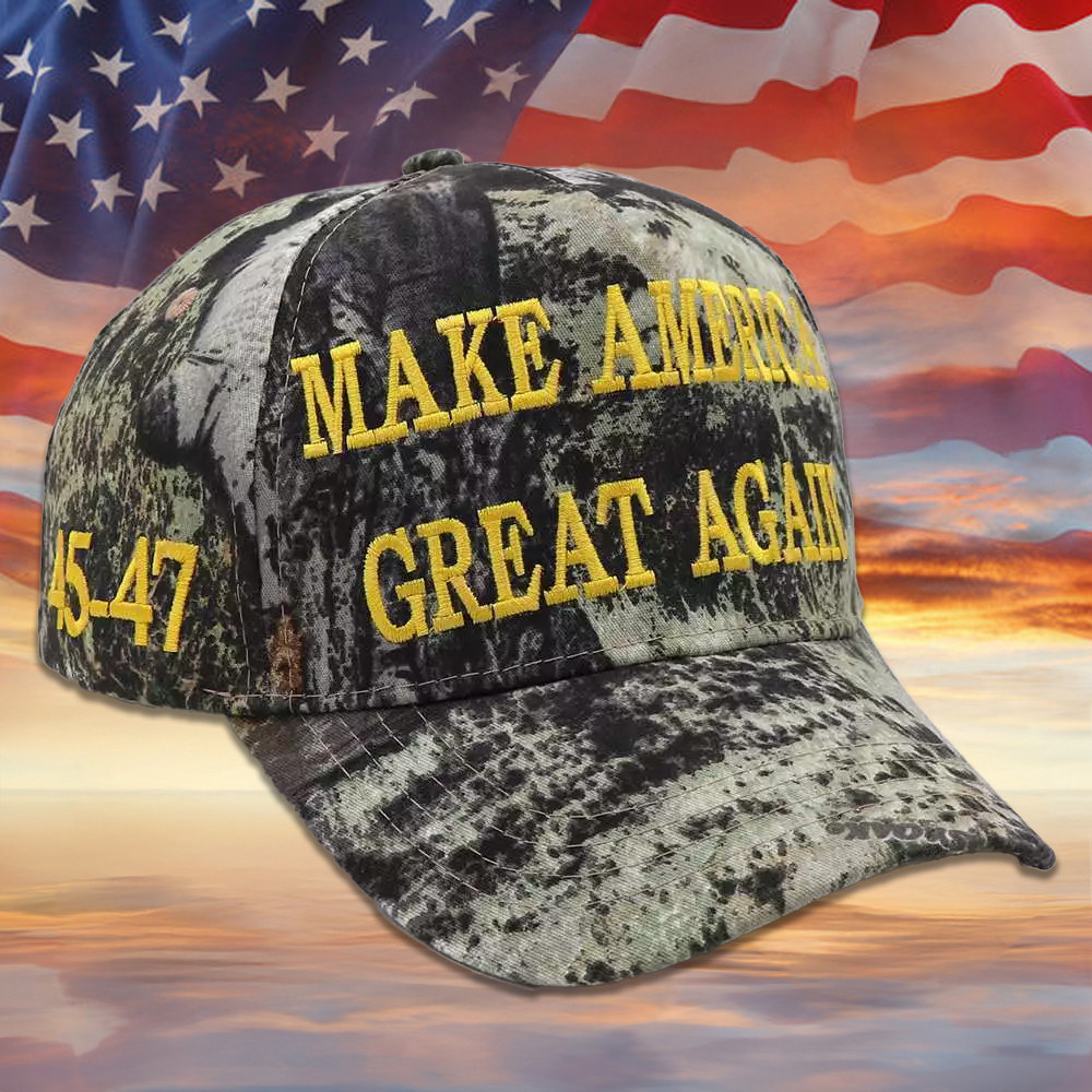 Make America Great Again Camo Hat Embroidered Trump 45-47 Hat Donald Trump Won Merch Make America Great Again Camo Hat Embroidered Trump 45-47 Hat Donald Trump Won Merch