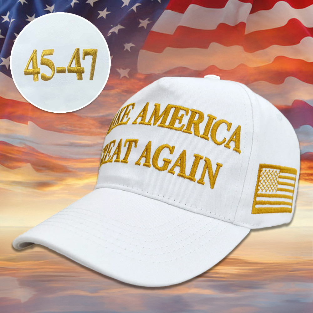 Make America Great Again Hat Embroidered Donald Trump 45 47 Hat MAGA Trump Merchandise Make America Great Again Hat Embroidered Donald Trump 45 47 Hat MAGA Trump Merchandise