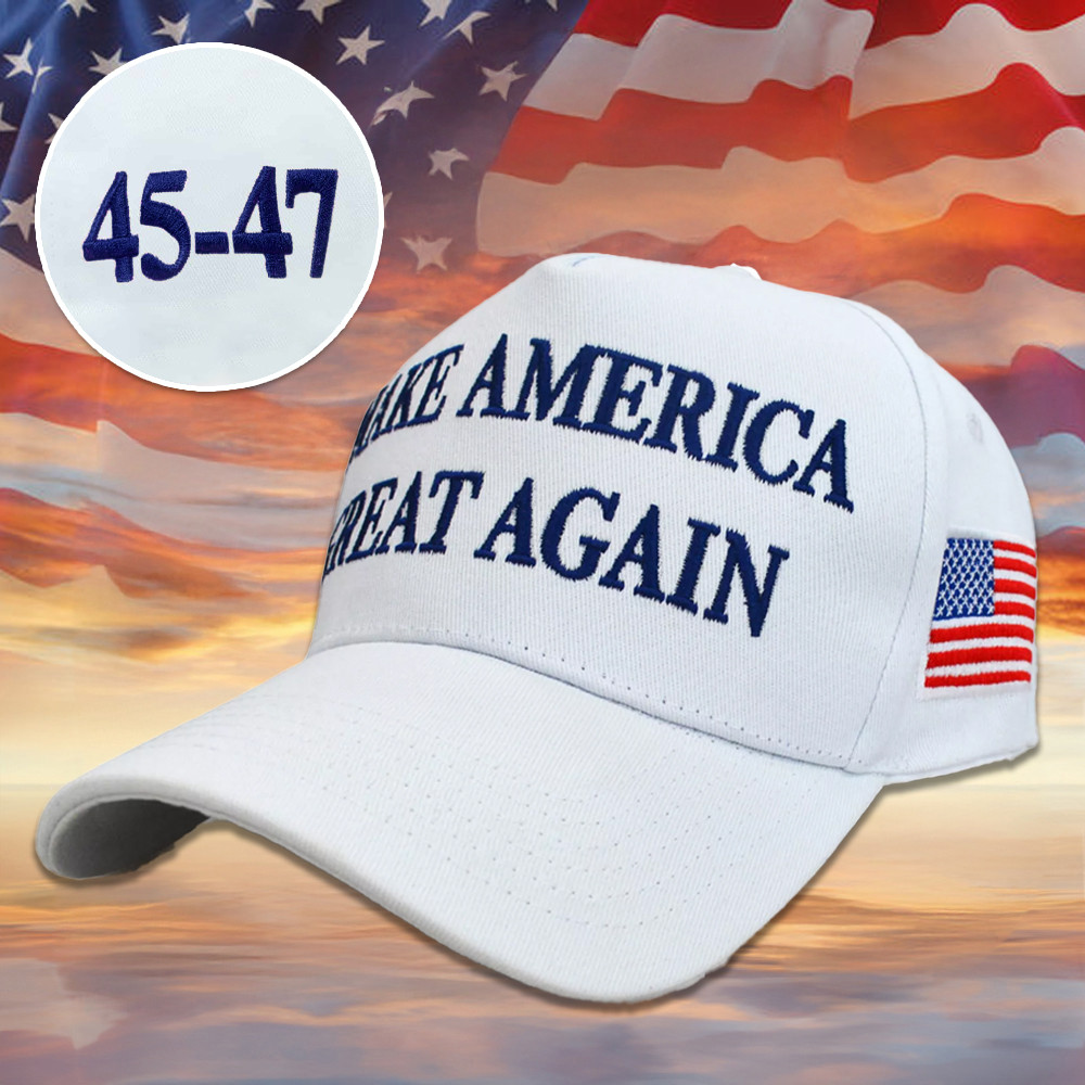 Make America Great Again Hat Embroidered MAGA Donald Trump 45 47 Hat Patriotic Gifts Make America Great Again Hat Embroidered MAGA Donald Trump 45 47 Hat Patriotic Gifts