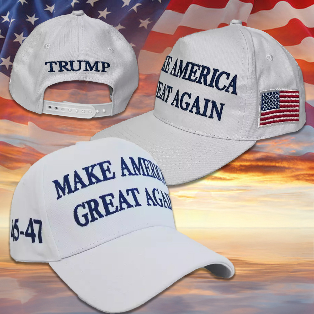 Make America Great Again Hat Embroidered Trump 45 47 Hat Donald Trump Merchandise Make America Great Again Hat Embroidered Trump 45 47 Hat Donald Trump Merchandise
