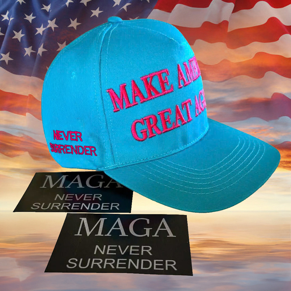 Make America Great Again Hat Embroidered Trump 45-47 Hat Never Surrender Merchandise Make America Great Again Hat Embroidered Trump 45-47 Hat Never Surrender Merchandise
