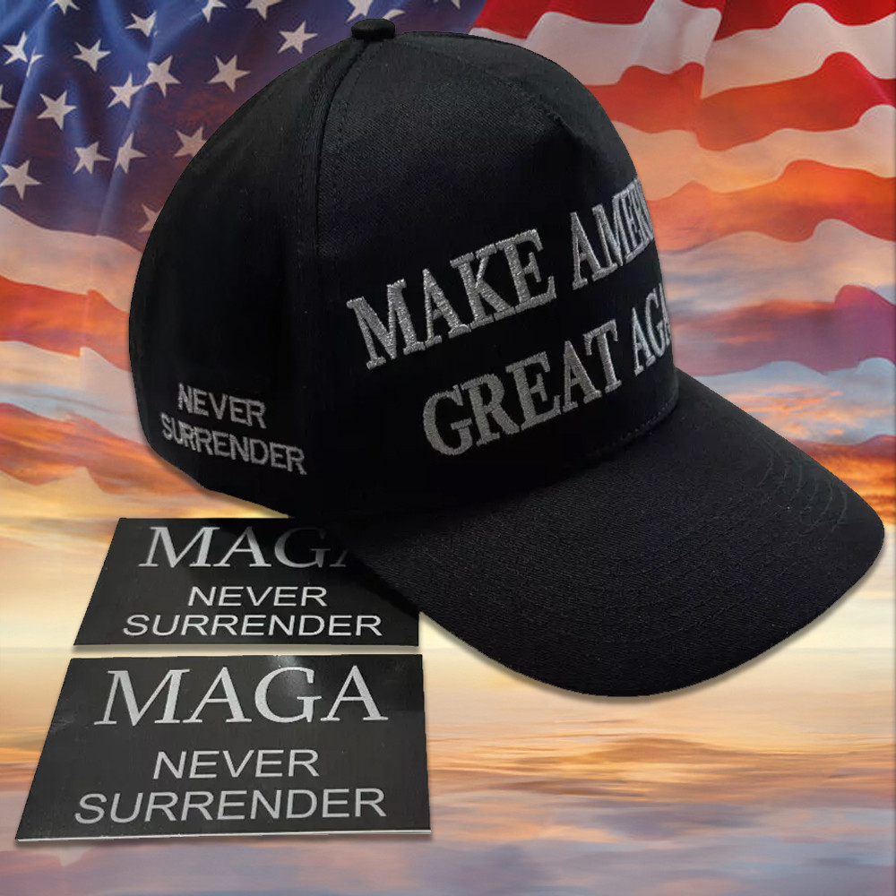 Make America Great Again Hat Embroidered Trump Win 45 47 Hat Never Surrender Merch Make America Great Again Hat Embroidered Trump Win 45 47 Hat Never Surrender Merch