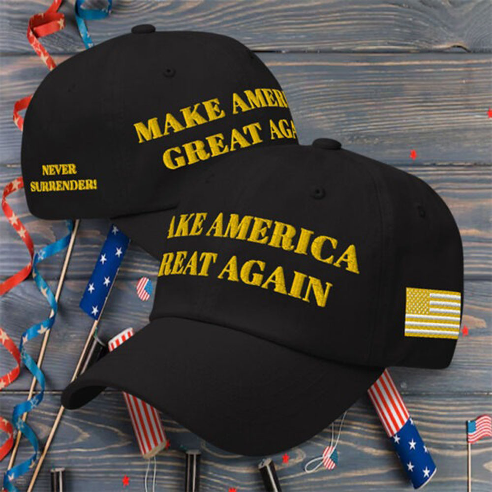 Official Black And Gold Trump Hat Black And Gold MAGA Hat Official Black And Gold Trump Hat Black And Gold MAGA Hat