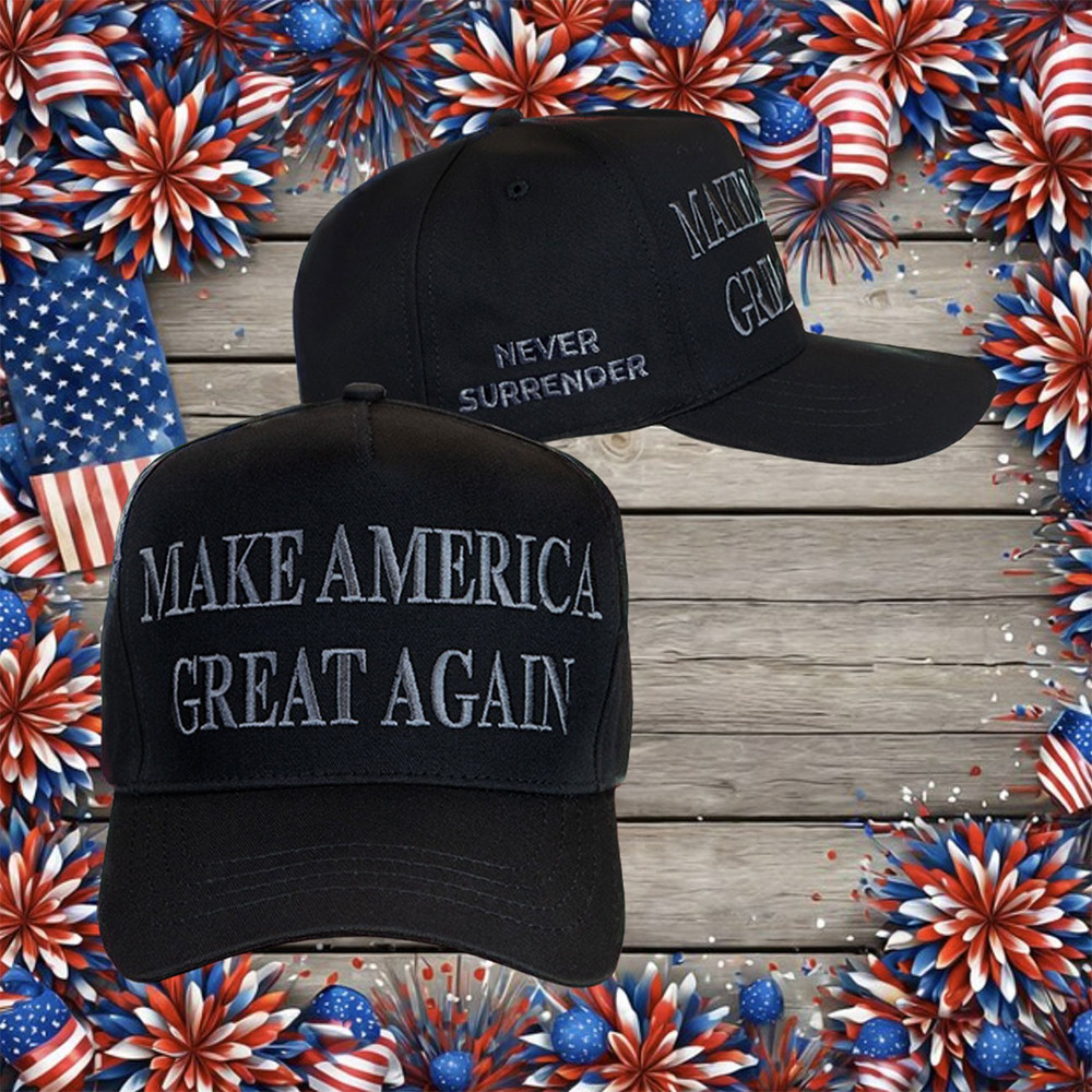 Trump Black MAGA Hat Make America Great Again Trump Elon Musk Dark Hat 2024 Never Surrender Trump Black MAGA Hat Make America Great Again Trump Elon Musk Dark Hat 2024 Never Surrender