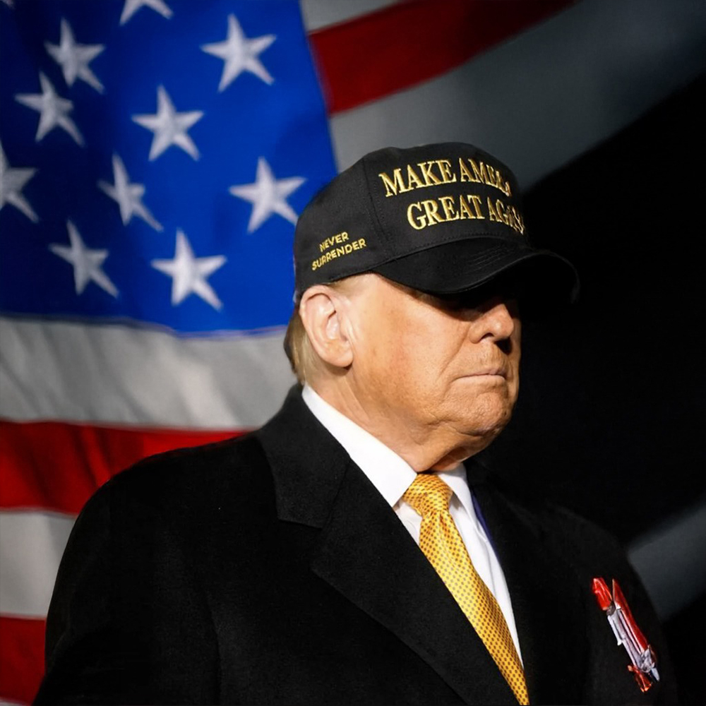 Trump Dark MAGA Hat Elon Musk Make America Great Again Hat Trump Dark MAGA Hat Elon Musk Make America Great Again Hat