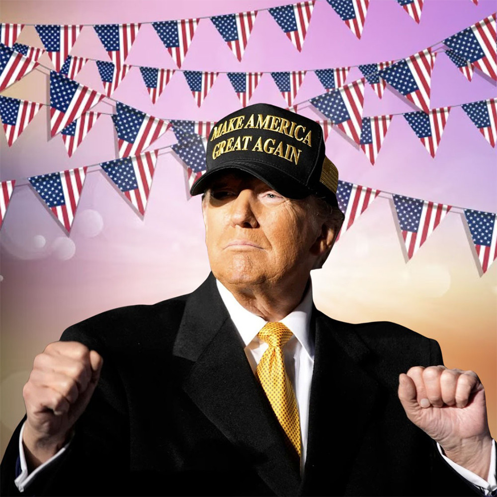 Trump Gold Dark MAGA Hat Donald Trump Black Dark Maga Hat For Supporters Trump Gold Dark MAGA Hat Donald Trump Black Dark Maga Hat For Supporters