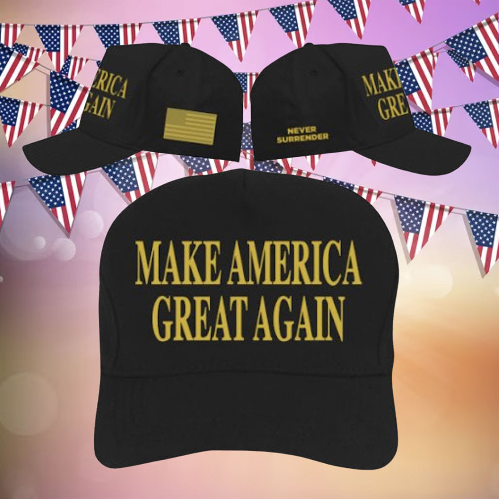 Trump Gold Dark MAGA Hat Donald Trump Black Dark Maga Hat For Supporters Trump Gold Dark MAGA Hat Donald Trump Black Dark Maga Hat For Supporters