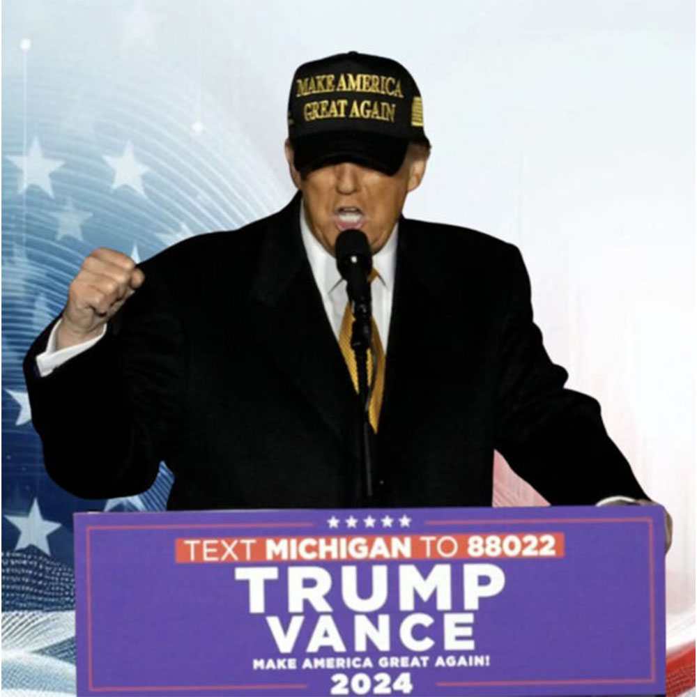 Trump MAGA Gold Dark Hat Black And Gold Maga Hat Trump MAGA Gold Dark Hat Black And Gold Maga Hat