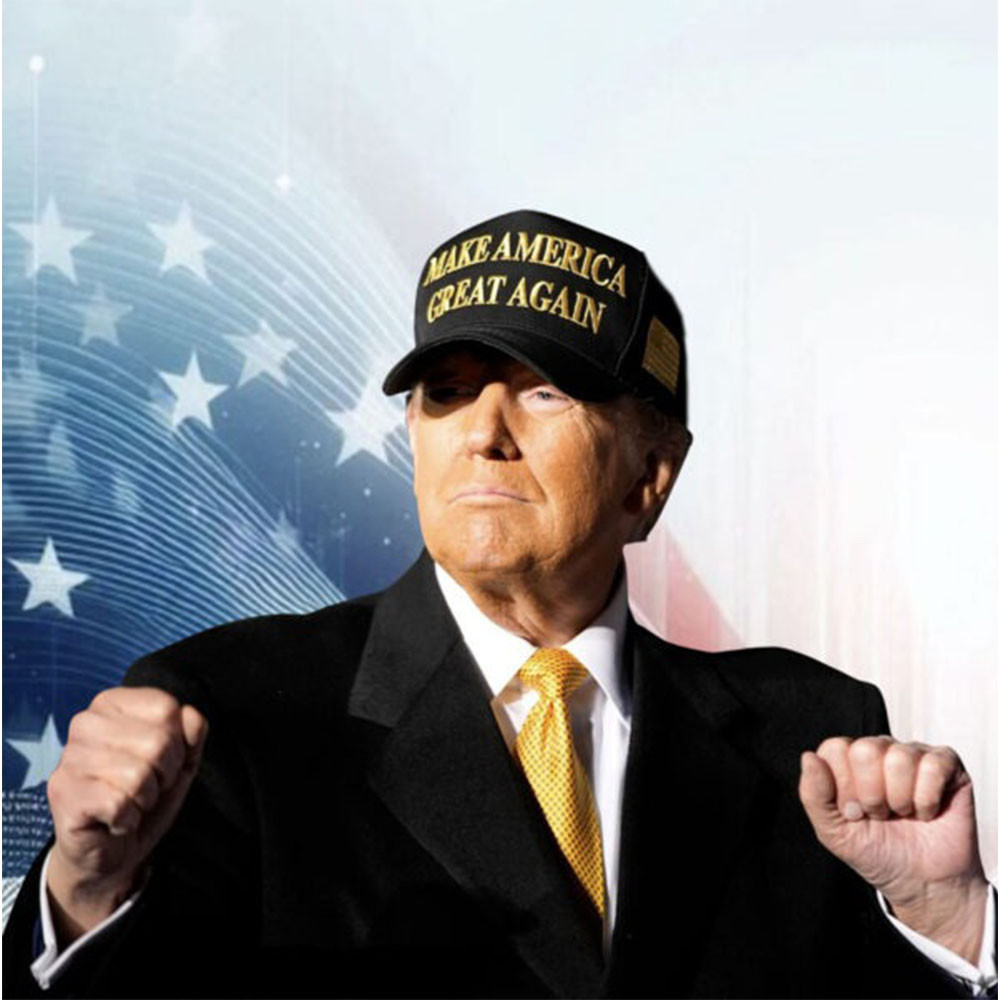 Trump MAGA Gold Dark Hat Black And Gold Maga Hat Trump MAGA Gold Dark Hat Black And Gold Maga Hat
