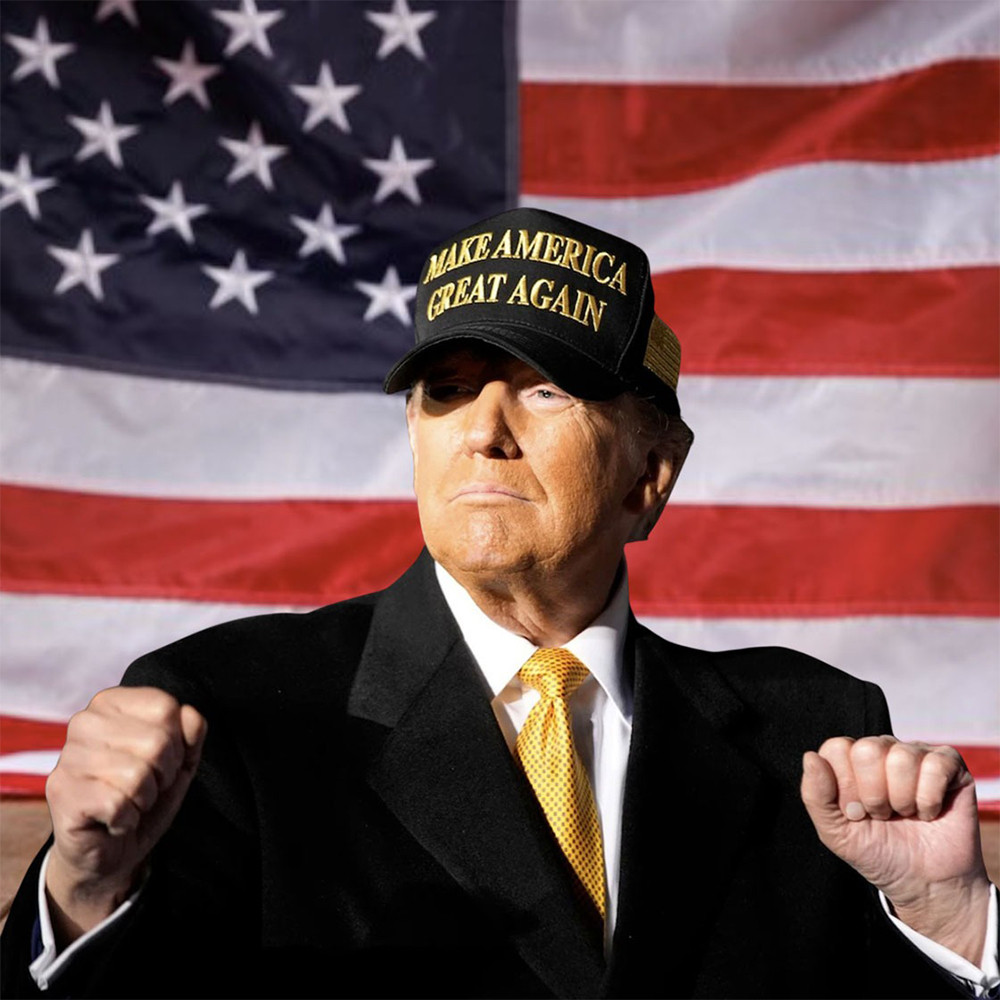 Trump Make America Great Again Gold Dark MAGA Hat Never Surrender Dark Black Trump Hat Trump Make America Great Again Gold Dark MAGA Hat Never Surrender Dark Black Trump Hat