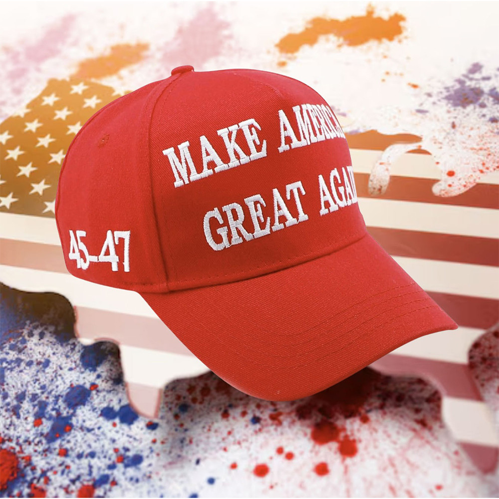 Trump Make America Great Again Red MAGA Hat 45-47 MAGA Hat Trump Store Merchandise Trump Make America Great Again Red MAGA Hat 45-47 MAGA Hat Trump Store Merchandise