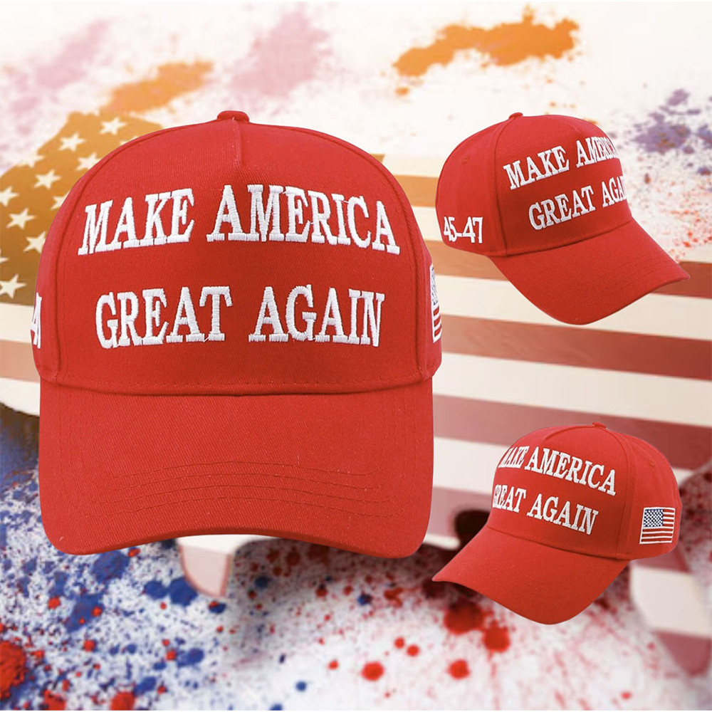 Trump Make America Great Again Red MAGA Hat 45-47 MAGA Hat Trump Store Merchandise Trump Make America Great Again Red MAGA Hat 45-47 MAGA Hat Trump Store Merchandise