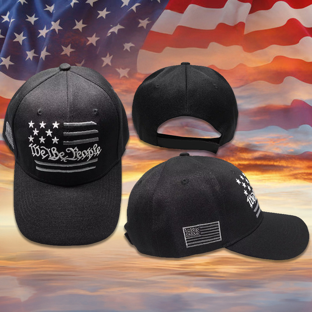 We The People Embroidered Hat USA Patriotic Hat Gift Ideas For Father We The People Embroidered Hat USA Patriotic Hat Gift Ideas For Father