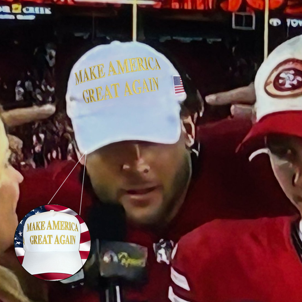 White Maga Hat Embroidered Bosa Maga Hat Make America Great Again Patriotic Cap White Maga Hat Embroidered Bosa Maga Hat Make America Great Again Patriotic Cap