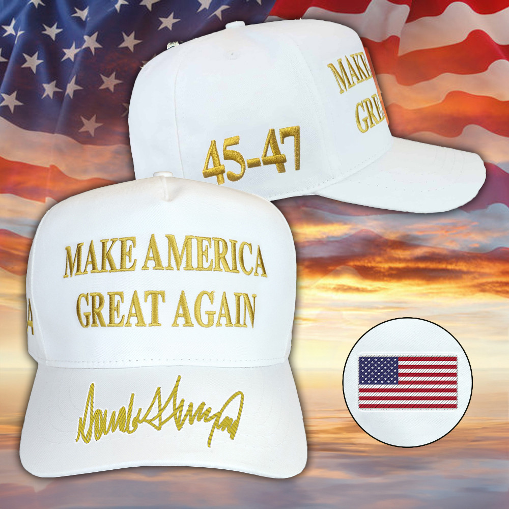 White Maga Hat Embroidered Nick Bosa Trump Hat Make America Great Again Merch White Maga Hat Embroidered Nick Bosa Trump Hat Make America Great Again Merch